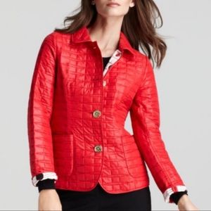Kate Spade red quilted puffer jacket